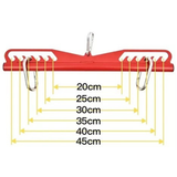 Set de 8 agarres multi grip para máquinas de cable